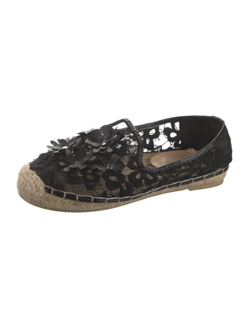 Neiman Marcus Lace Espadrilles