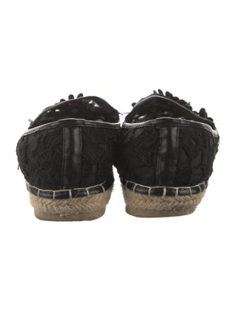 Neiman Marcus Lace Espadrilles