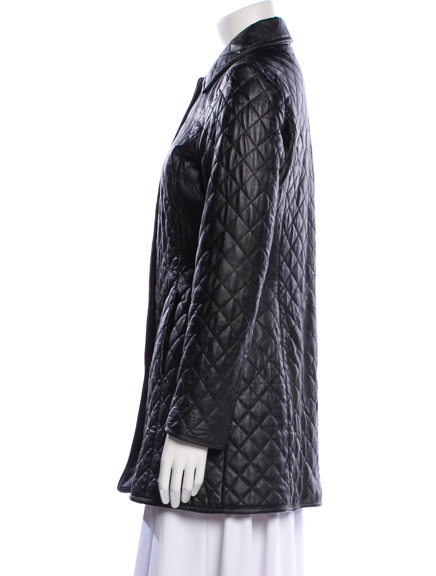 Neiman Marcus Leather Coat