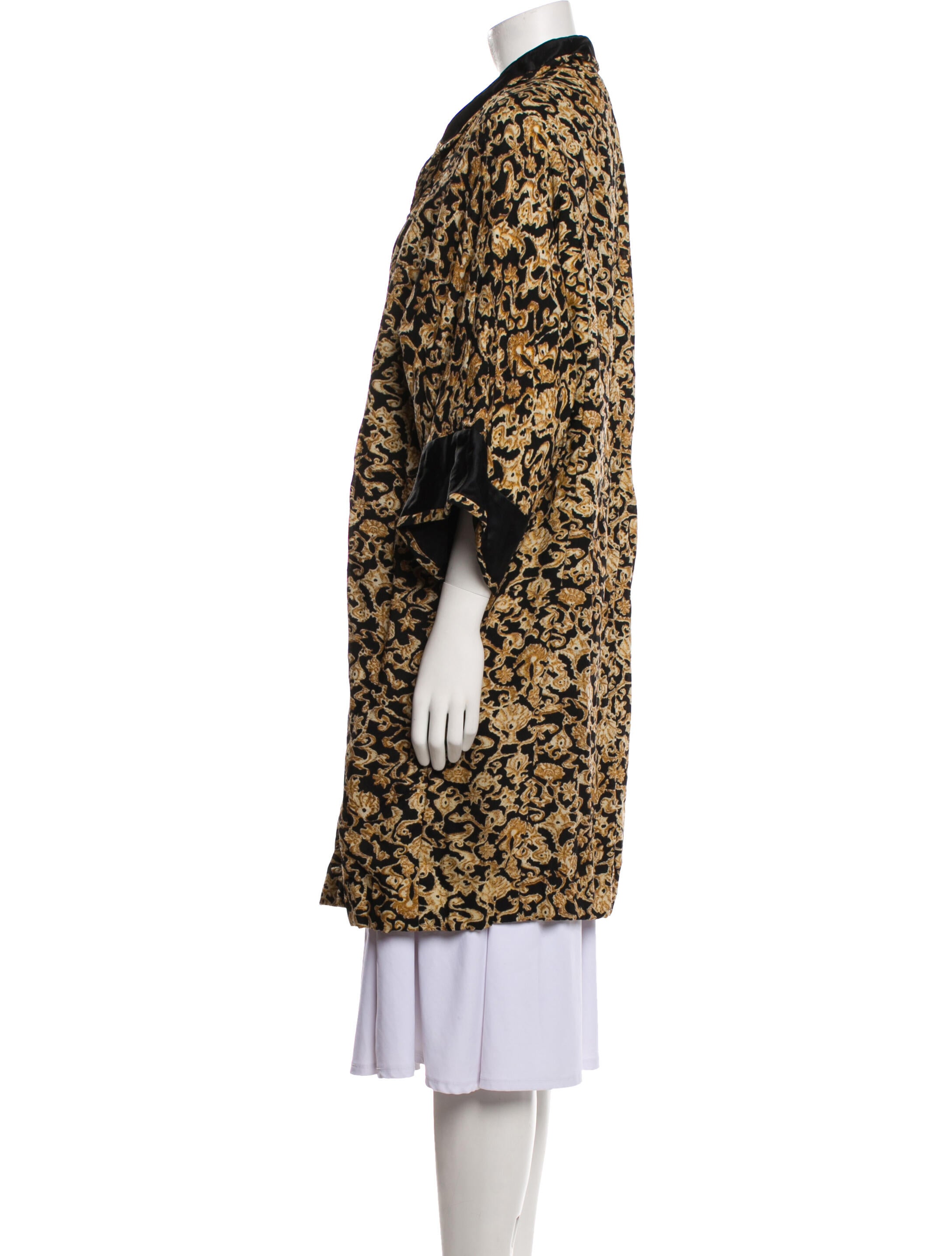 Neiman Marcus Printed Coat