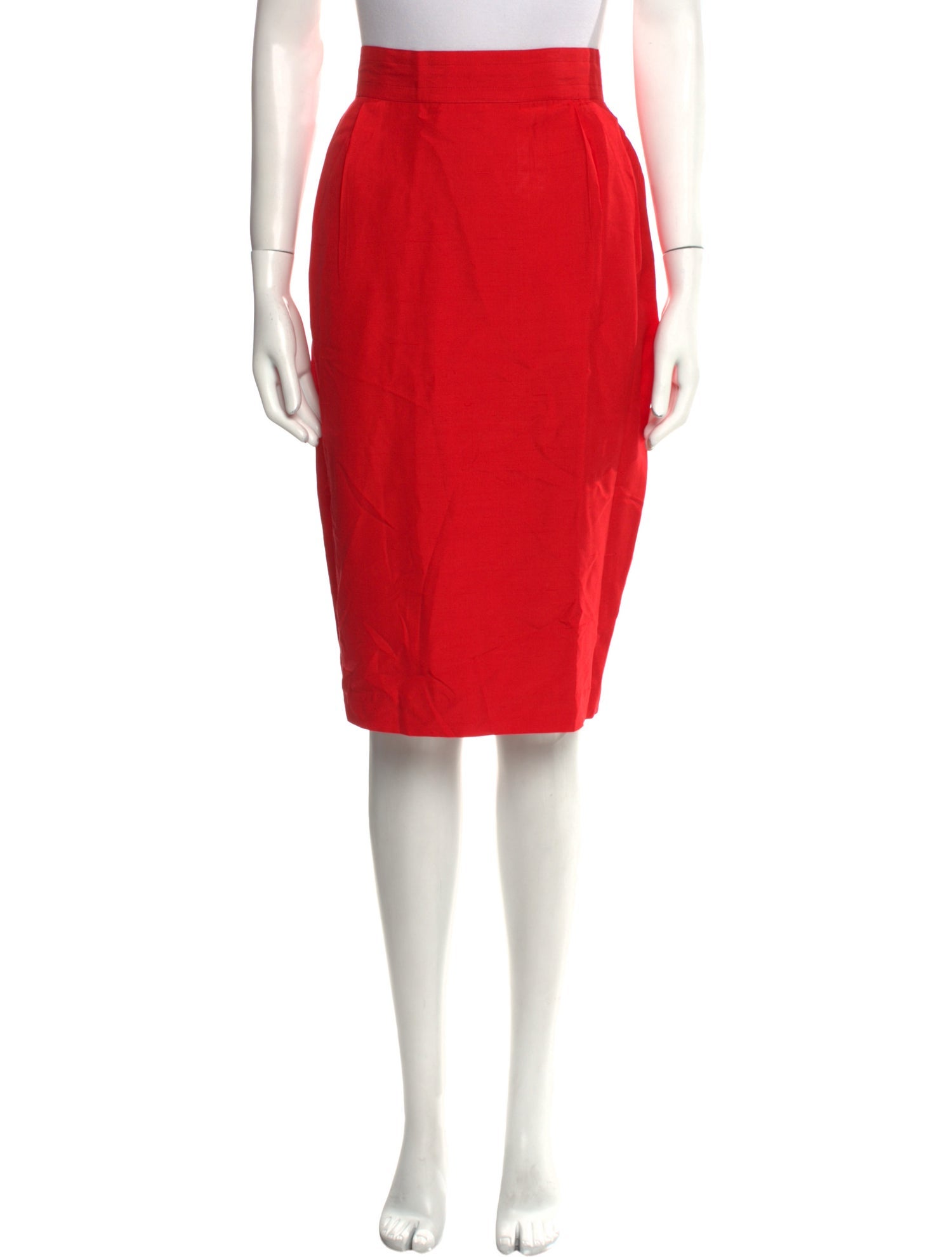 Neiman Marcus Silk Knee-Length Skirt