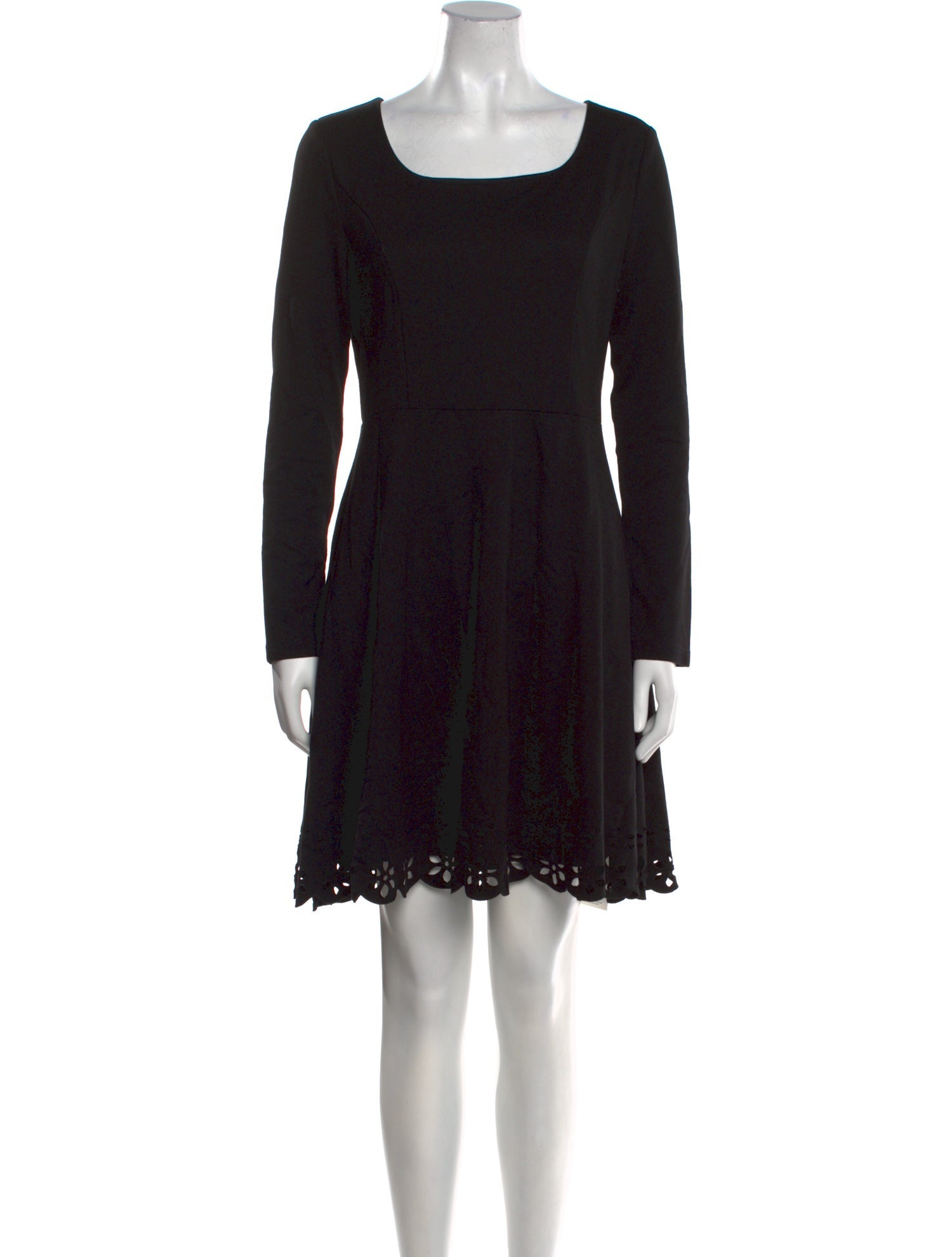 Neiman Marcus Square Neckline Mini Dress