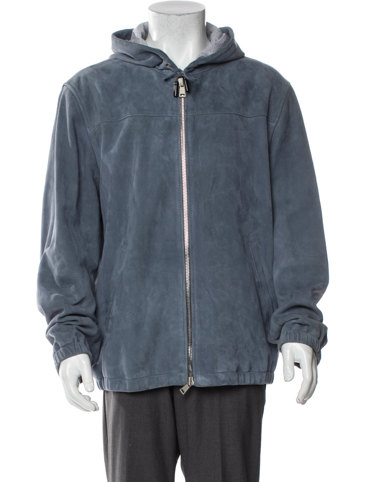 Neiman Marcus Goat Leather Windbreaker
