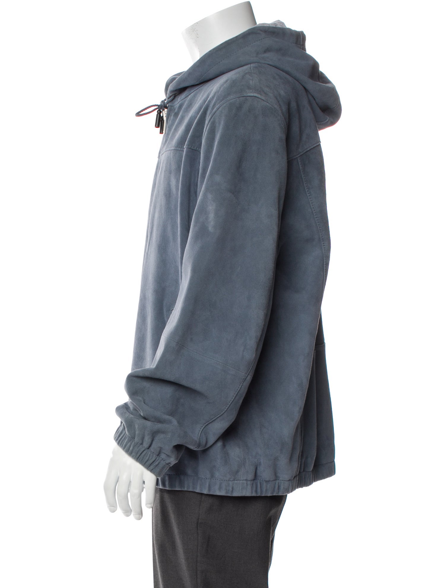 Neiman Marcus Goat Leather Windbreaker