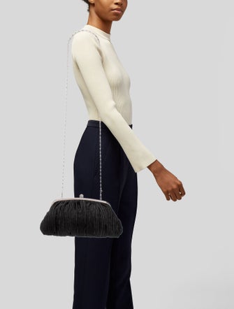 Neiman Marcus Satin Evening Bag