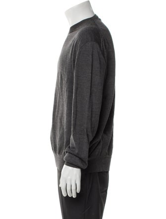 Neiman Marcus Wool V-Neck Pullover