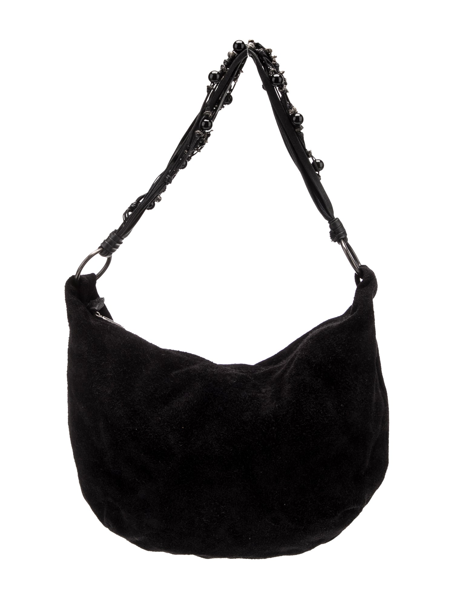 Neiman Marcus Suede Hobo