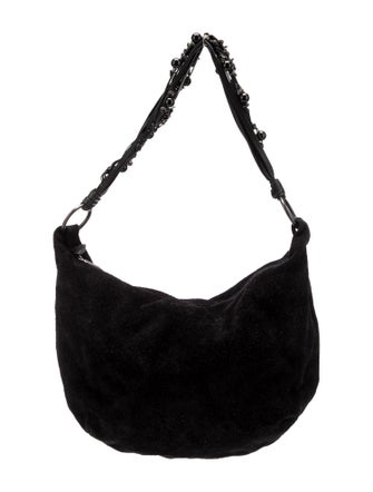 Neiman Marcus Suede Hobo