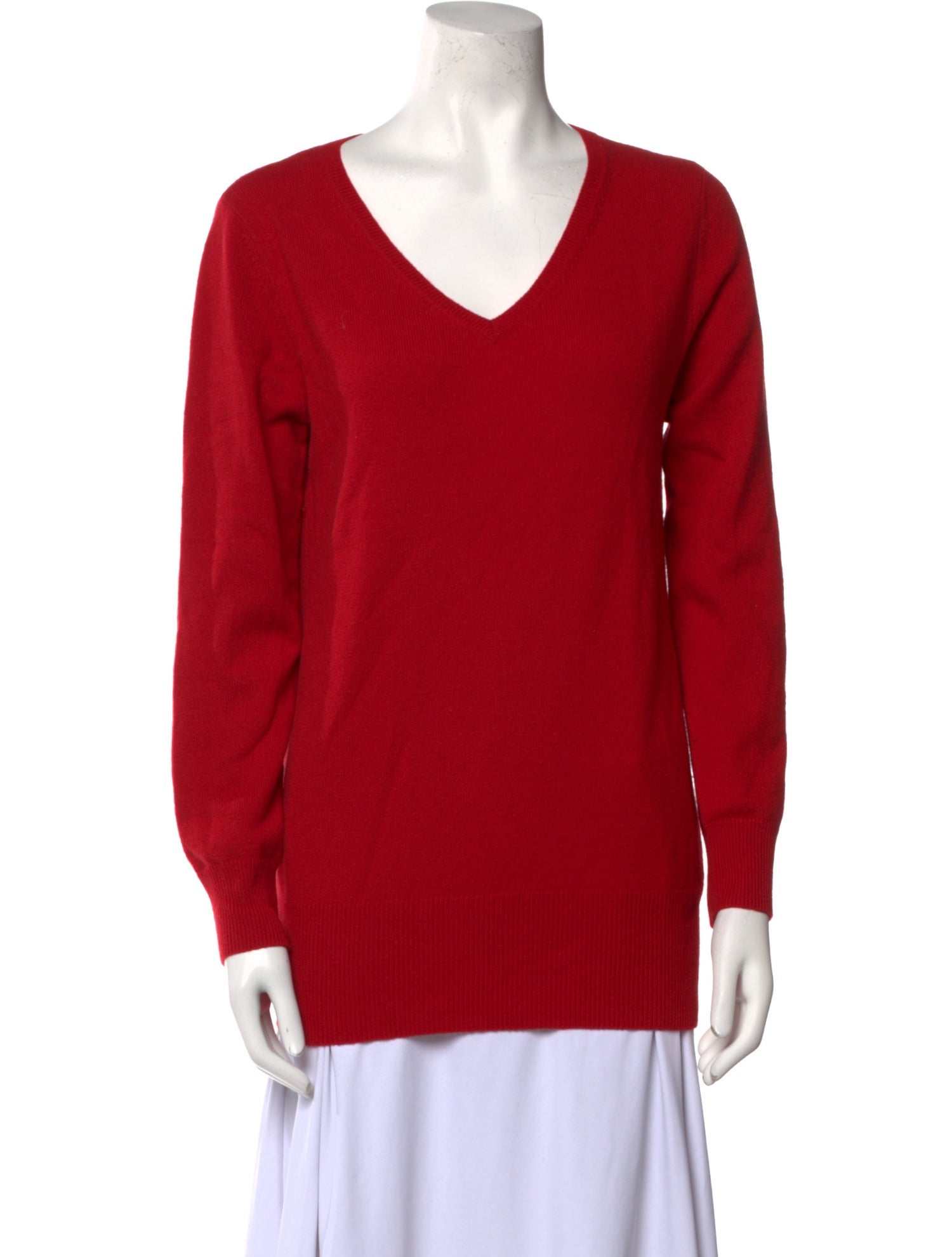 Neiman Marcus Cashmere V-Neck Sweater