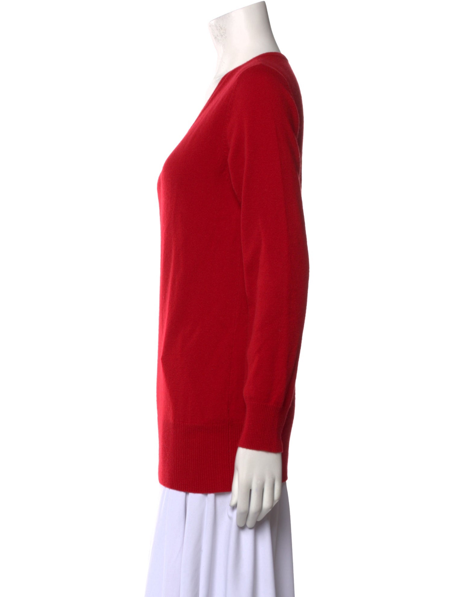 Neiman Marcus Cashmere V-Neck Sweater