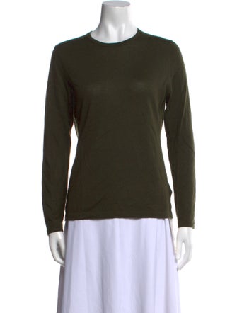 Neiman Marcus Cashmere Crew Neck Sweater