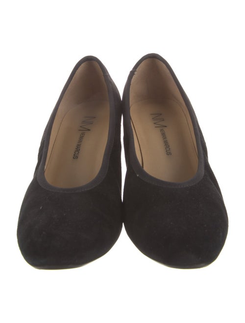 Neiman Marcus Suede Pumps