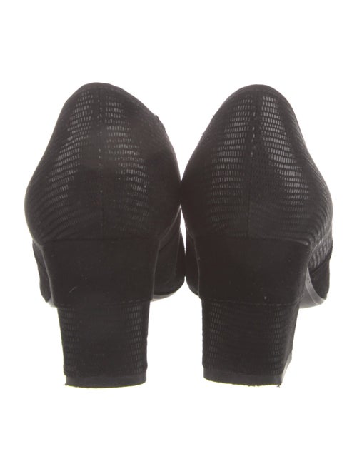 Neiman Marcus Suede Pumps