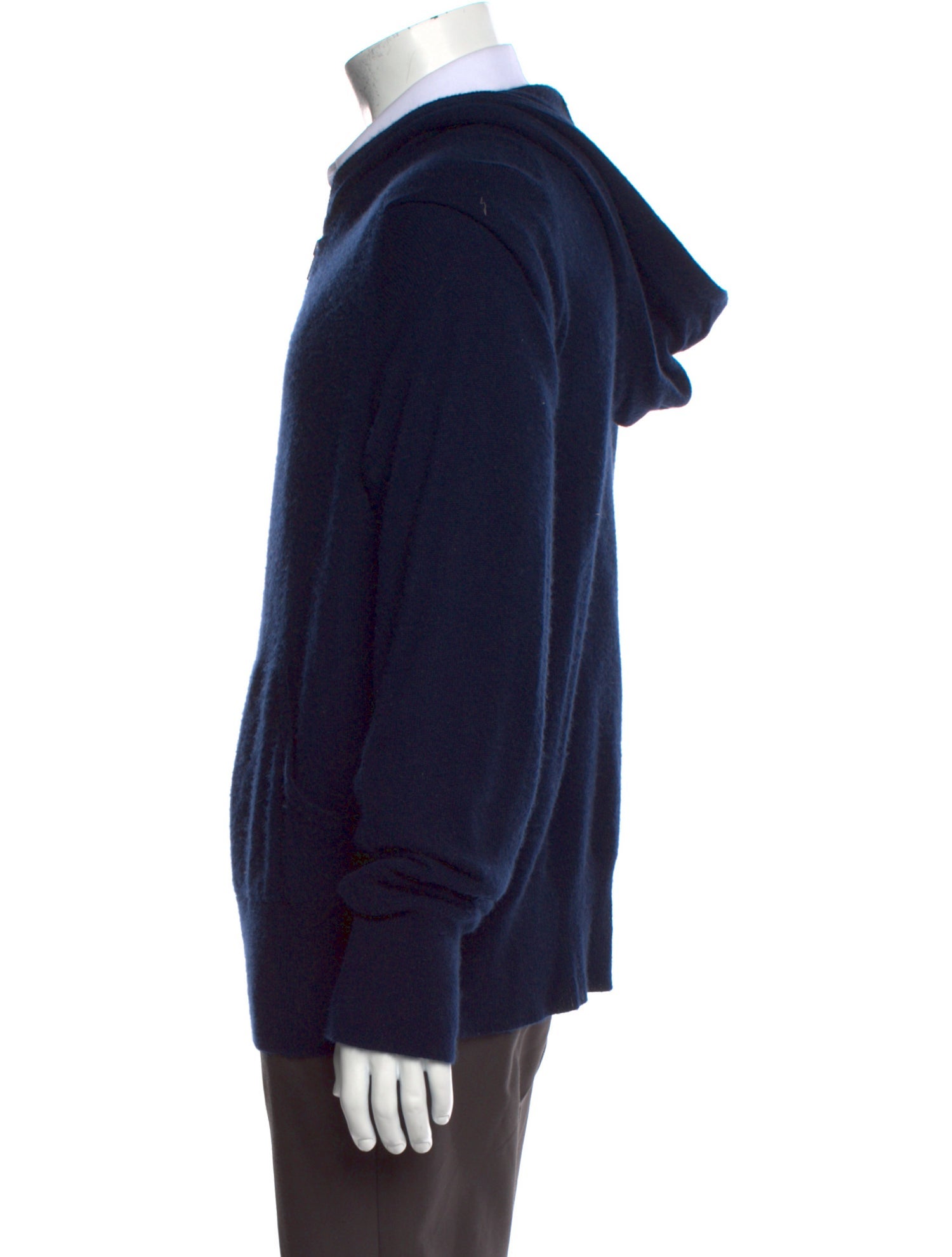 Neiman Marcus Cashmere Crew Neck Hoodie