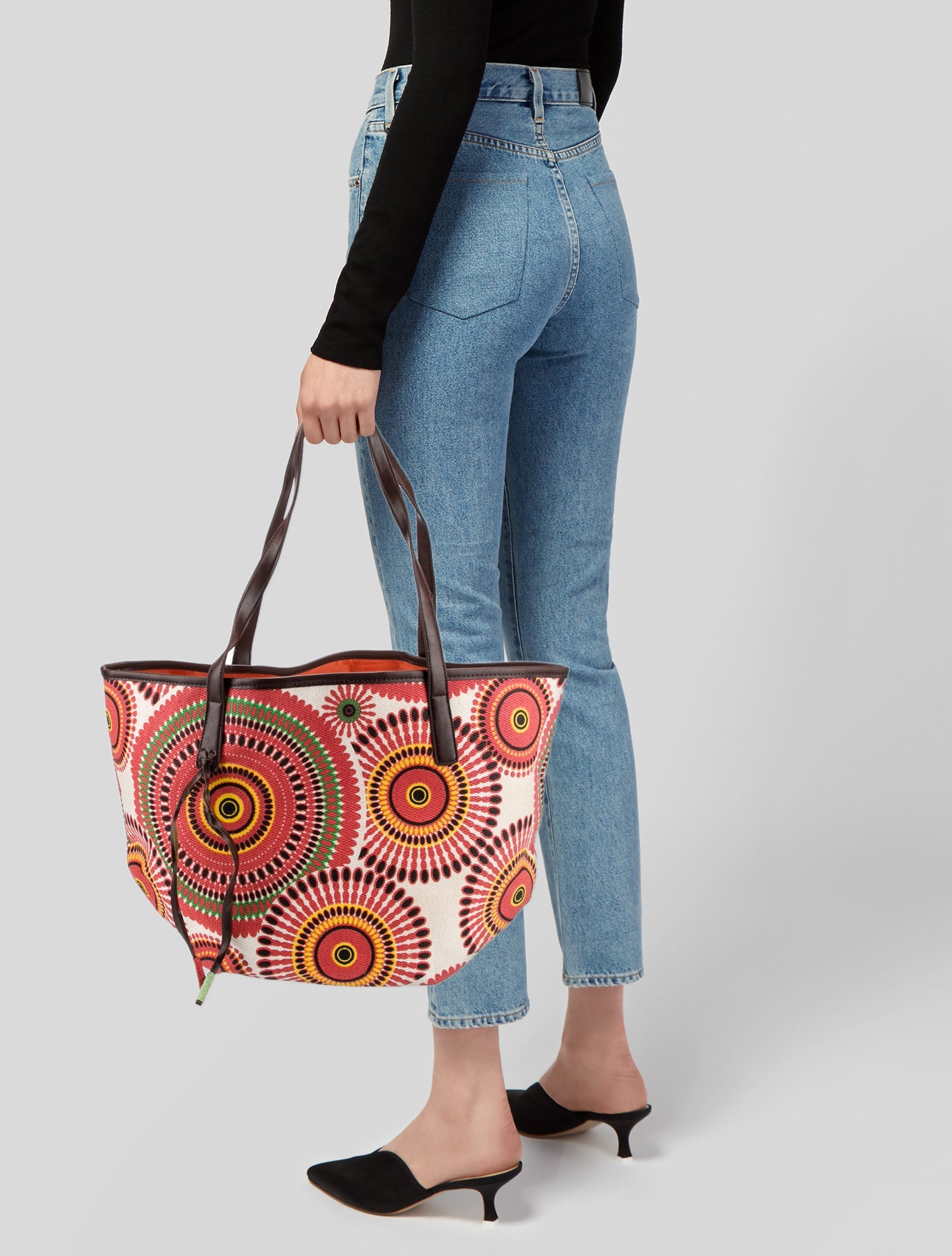Neiman Marcus Raffia Tote