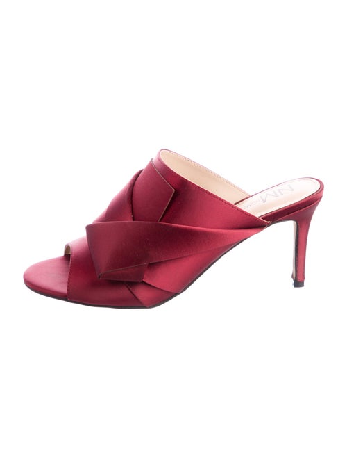 Neiman Marcus Satin Slides