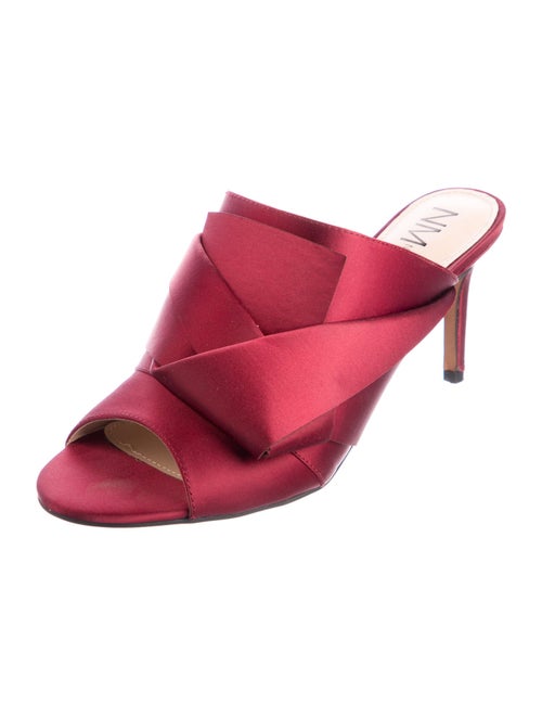 Neiman Marcus Satin Slides