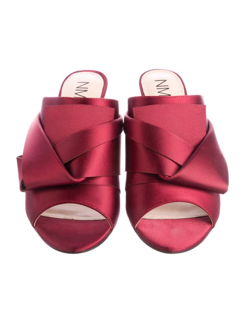 Neiman Marcus Satin Slides