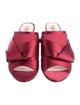 Neiman Marcus Satin Slides