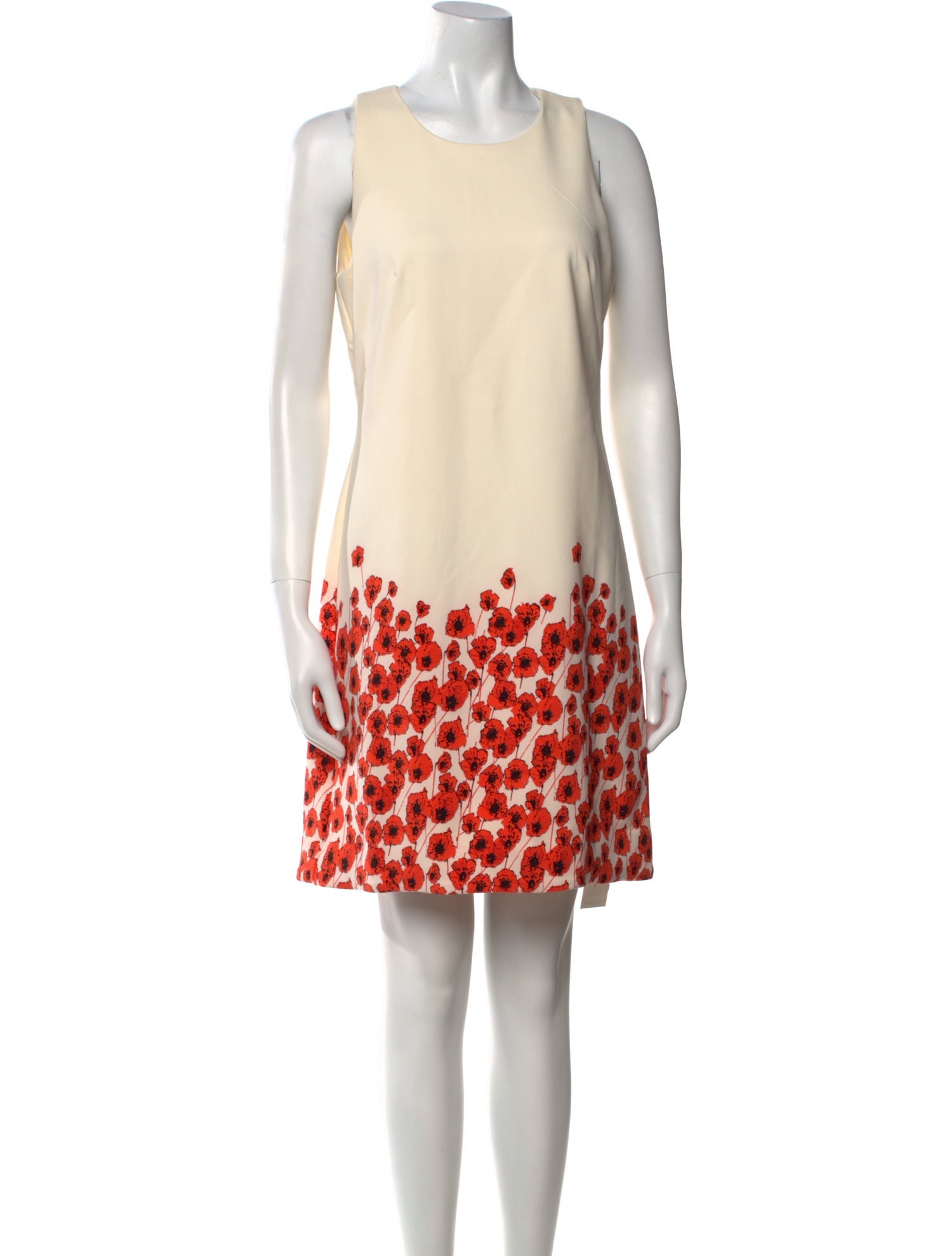 Neiman Marcus Printed Mini Dress