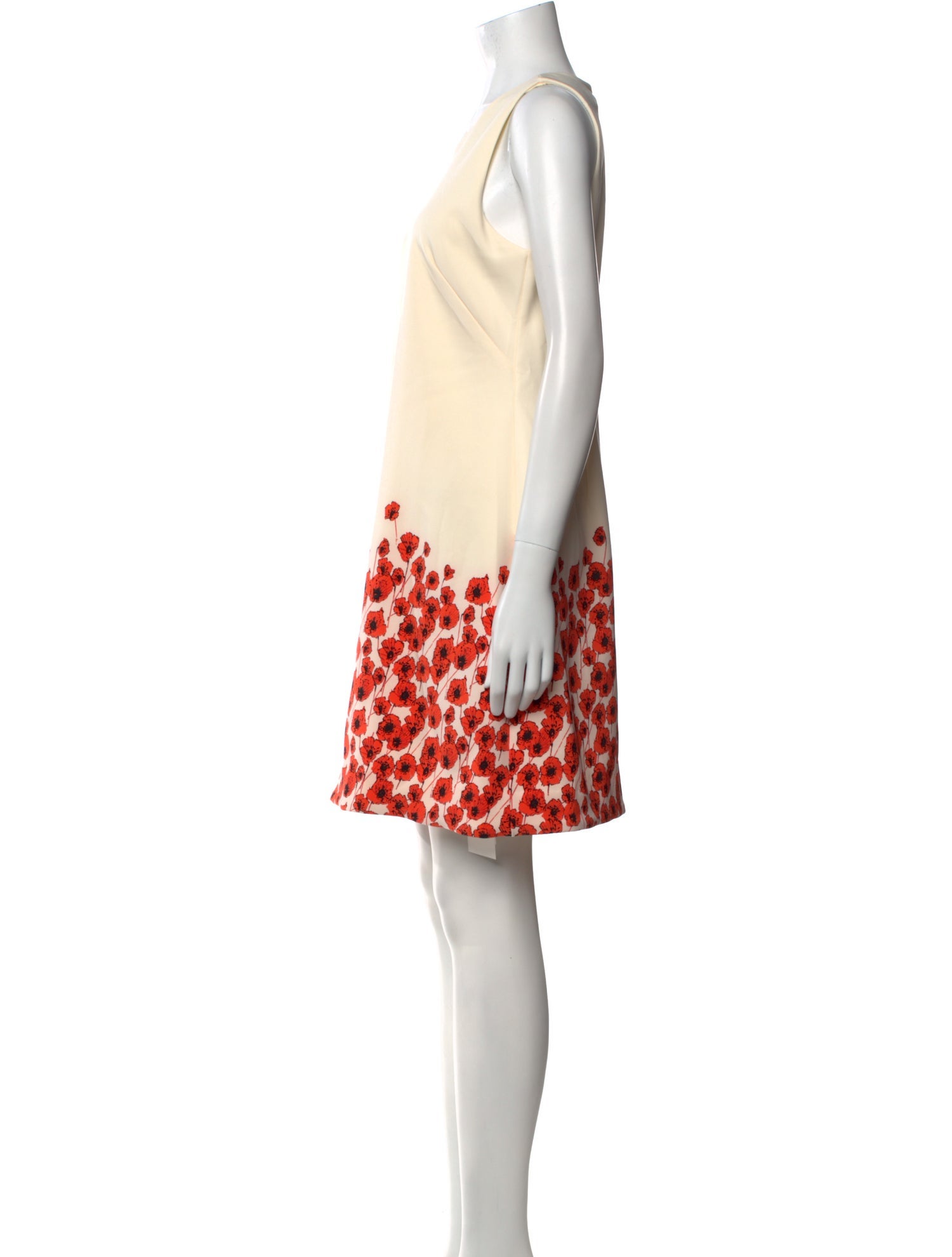 Neiman Marcus Printed Mini Dress