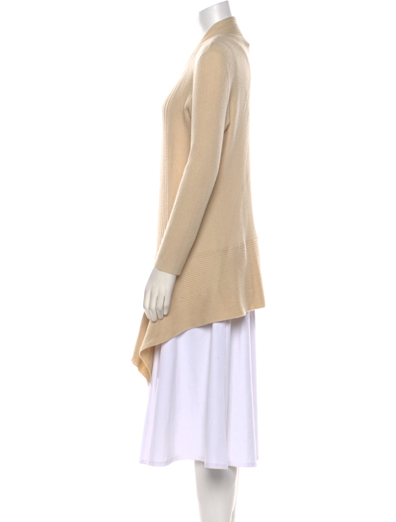 Neiman Marcus Cashmere Open Front Sweater