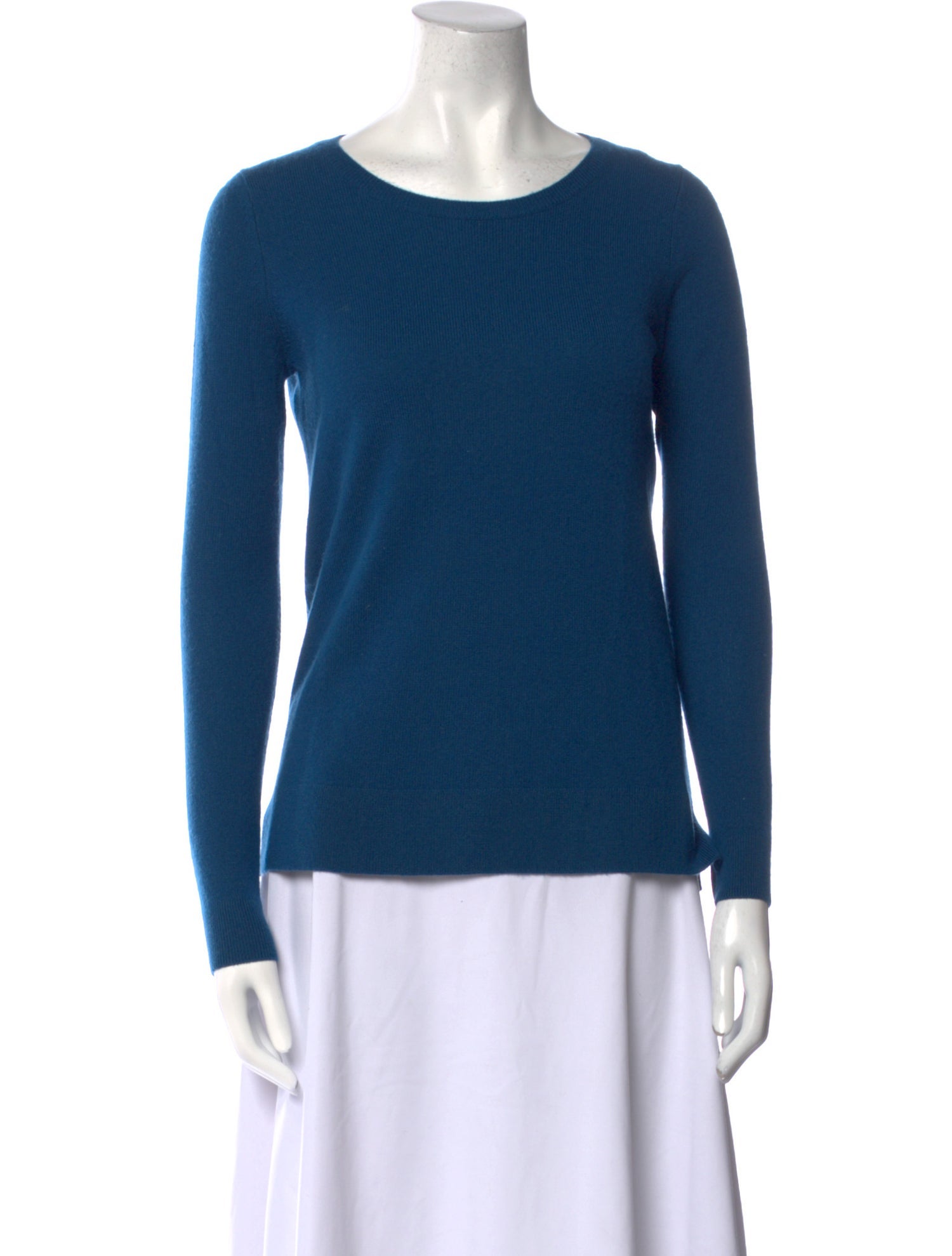 Neiman Marcus Cashmere Scoop Neck Top