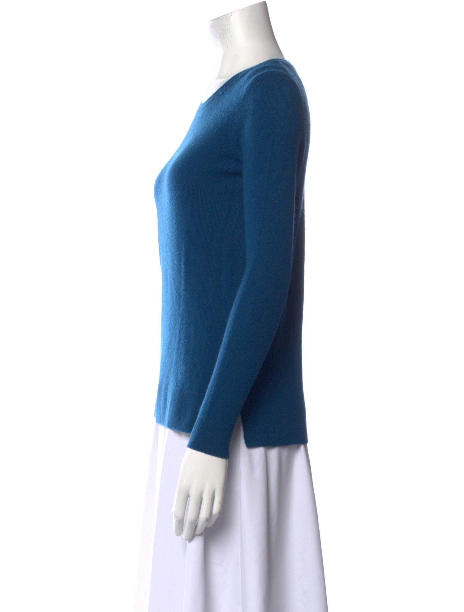 Neiman Marcus Cashmere Scoop Neck Top