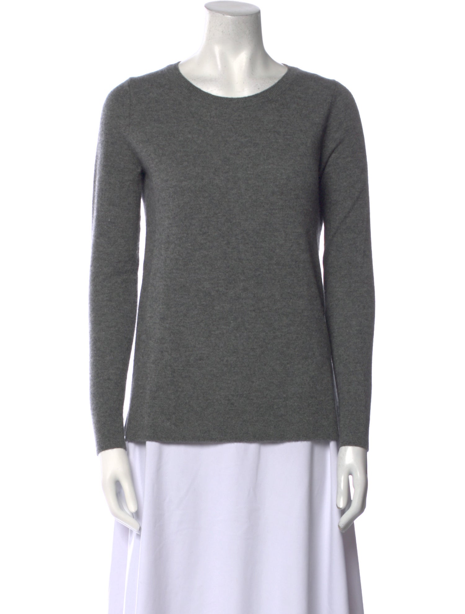 Neiman Marcus Cashmere Crew Neck Sweatshirt