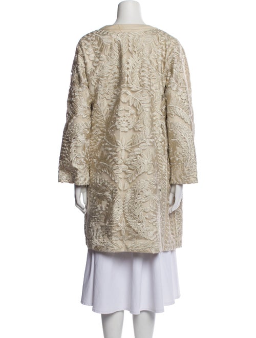 Neiman Marcus Patterned Coat