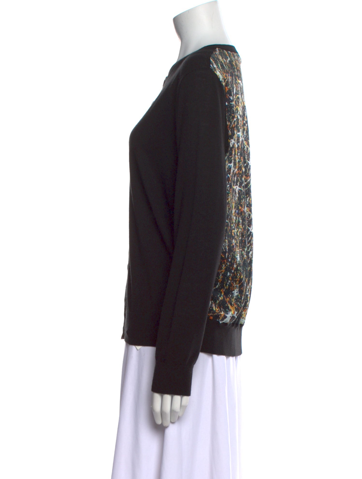 Neiman Marcus Silk Crew Neck Sweater w/ Tags