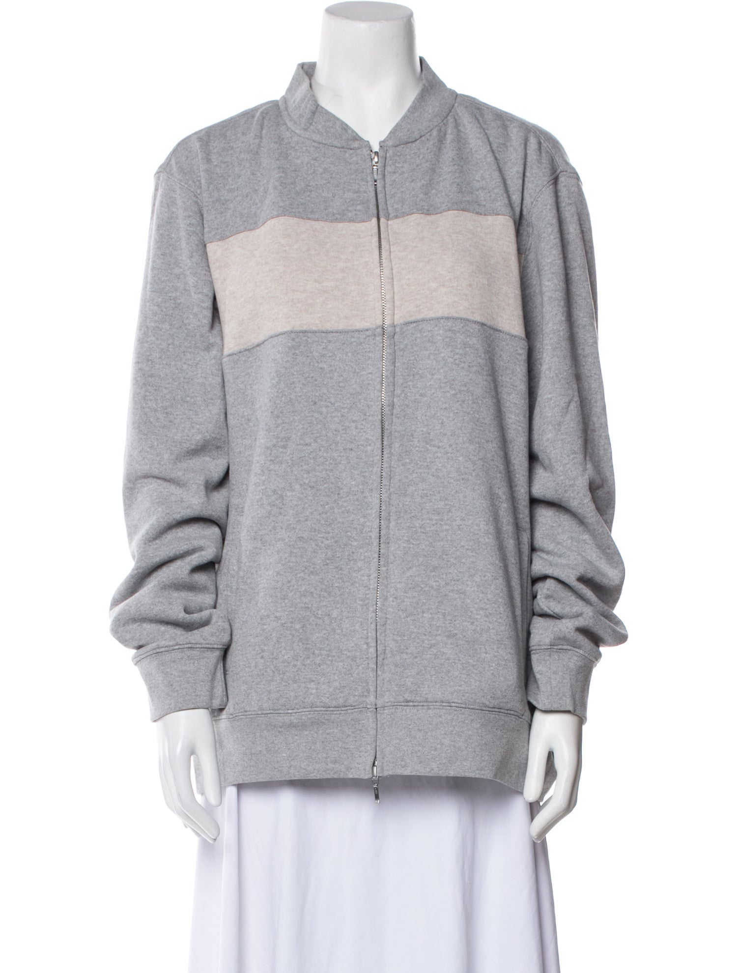 Neiman Marcus Striped Bomber Jacket w/ Tags