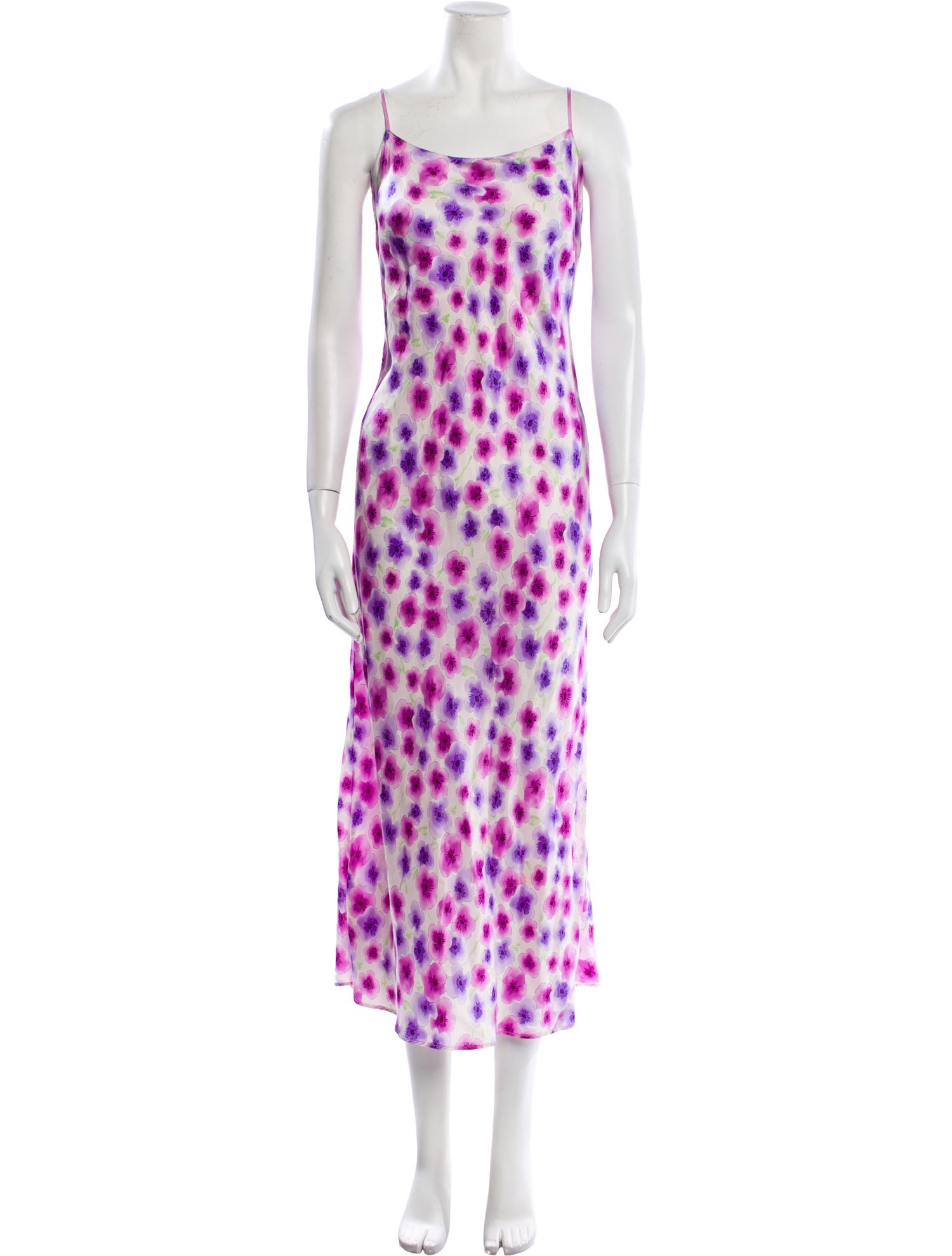 Neiman Marcus Silk Long Dress