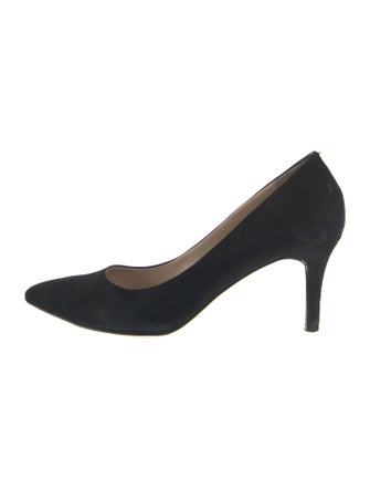 Neiman Marcus Suede Pumps