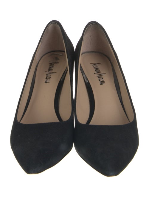 Neiman Marcus Suede Pumps