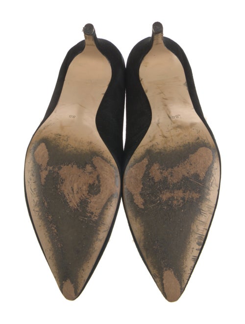 Neiman Marcus Suede Pumps