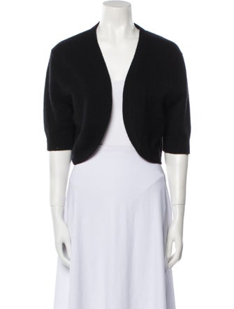 Neiman Marcus Open Front Sweater