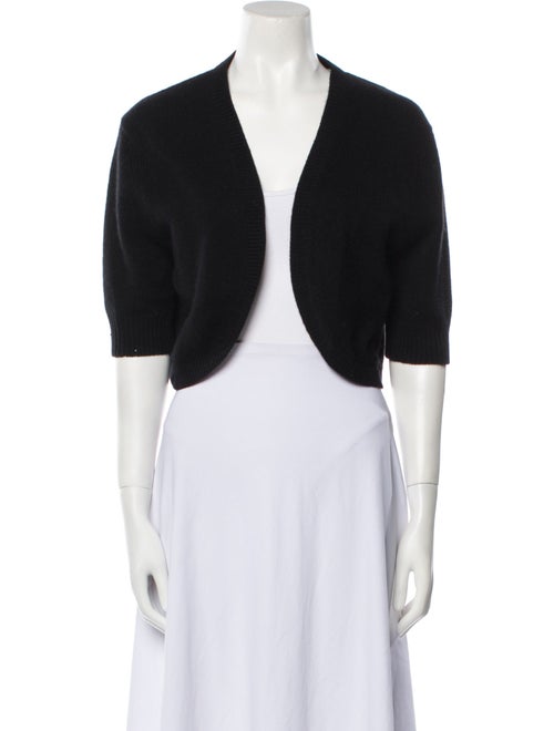Neiman Marcus Open Front Sweater