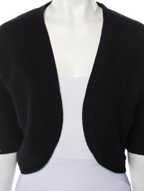 Neiman Marcus Open Front Sweater