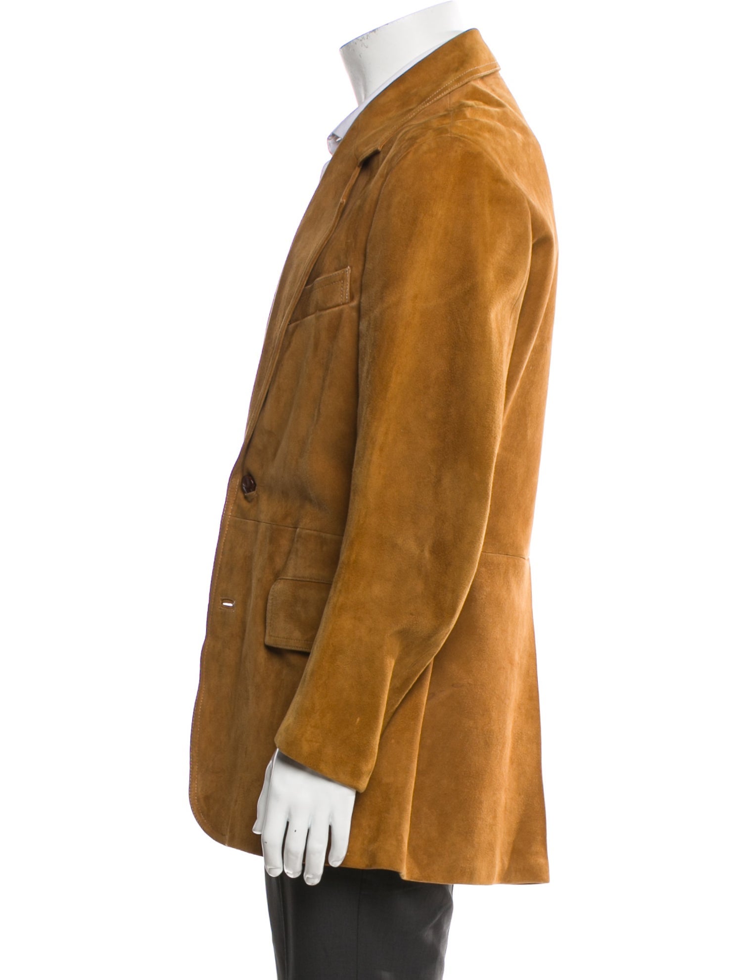 Neiman Marcus Vintage Leather Utility Jacket