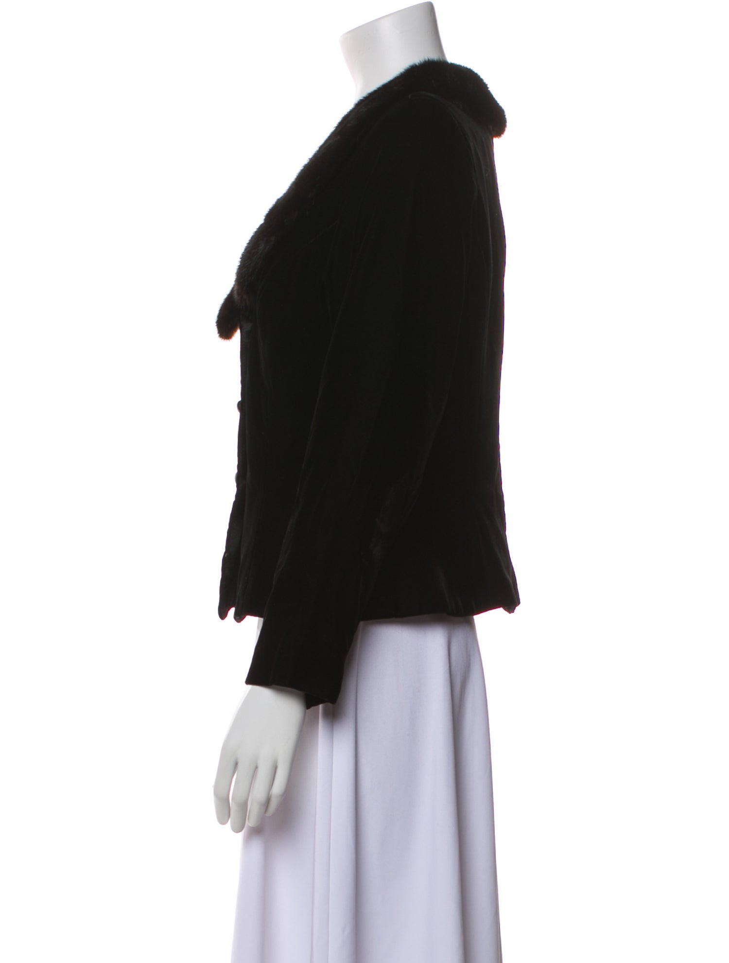 Neiman Marcus Cashmere Fur Jacket