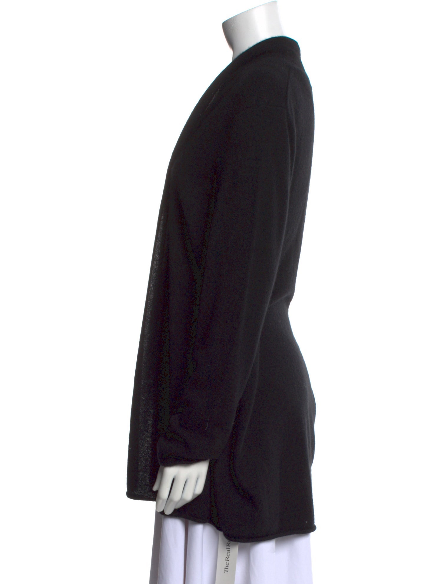 Neiman Marcus Cashmere Open Front Sweater