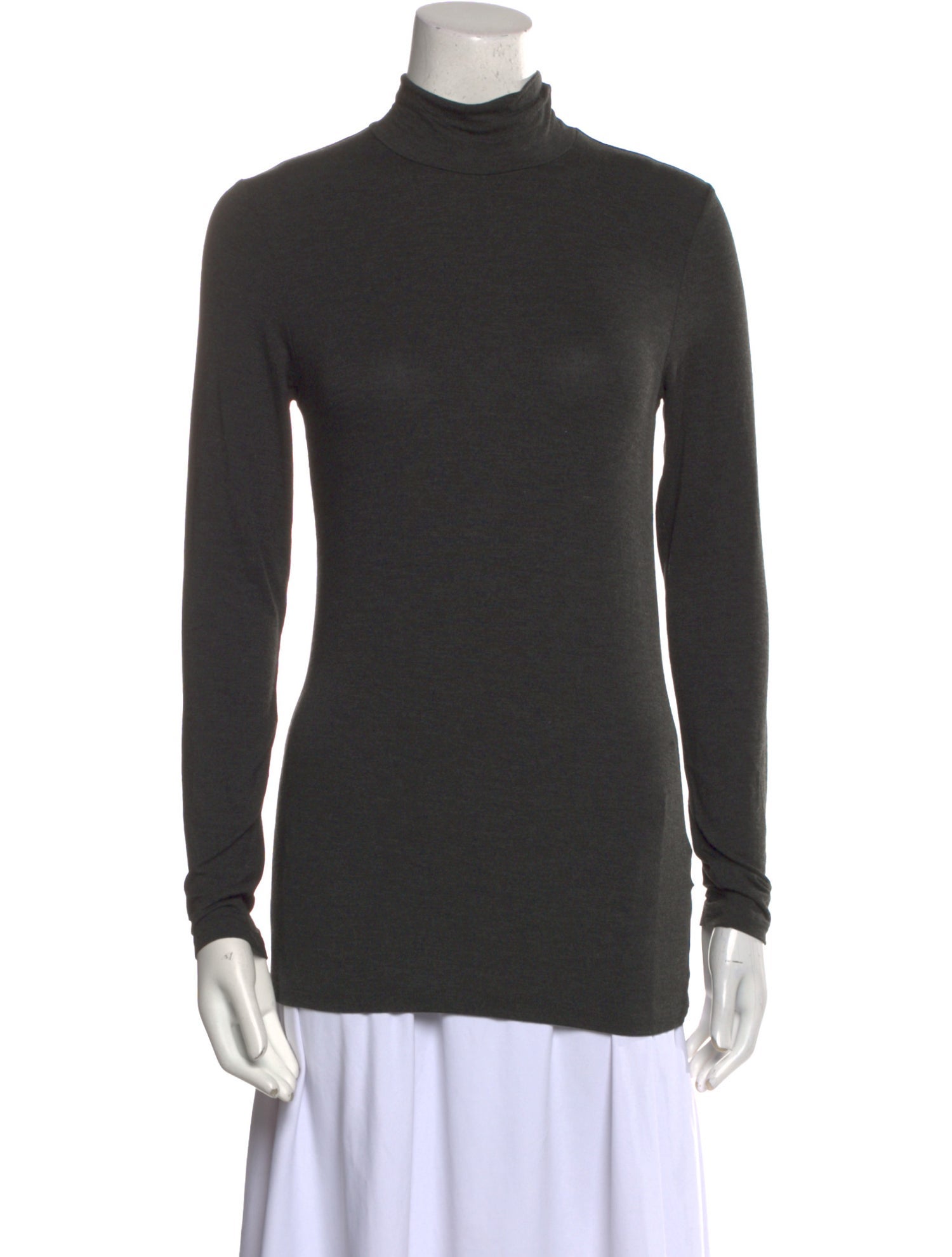 Neiman Marcus Turtleneck Long Sleeve Top