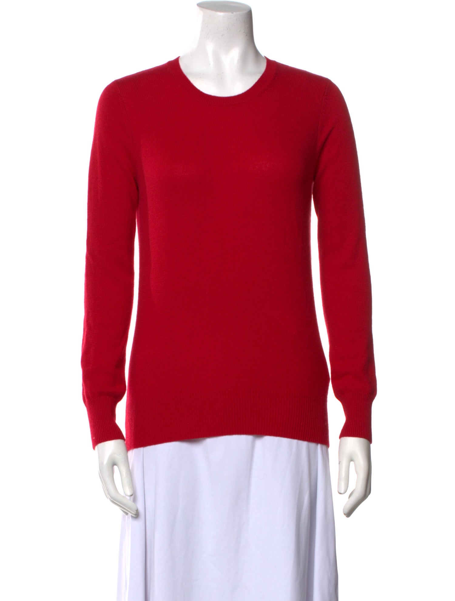 Neiman Marcus Cashmere Crew Neck Sweater
