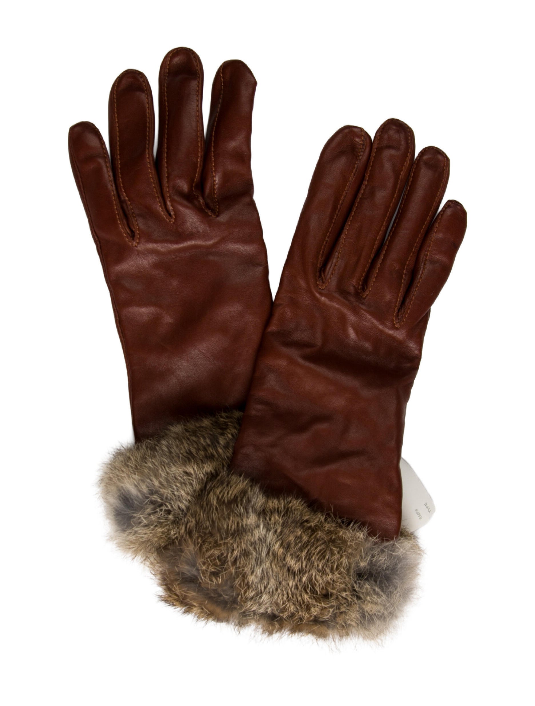 Neiman Marcus Leather Winter Gloves w/ Tags