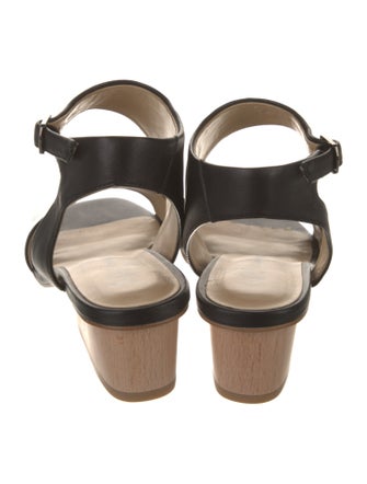 Neiman Marcus Leather Sandals