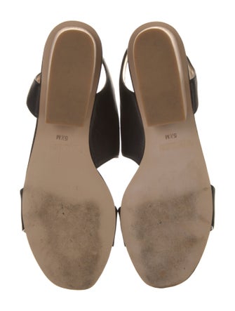 Neiman Marcus Leather Sandals