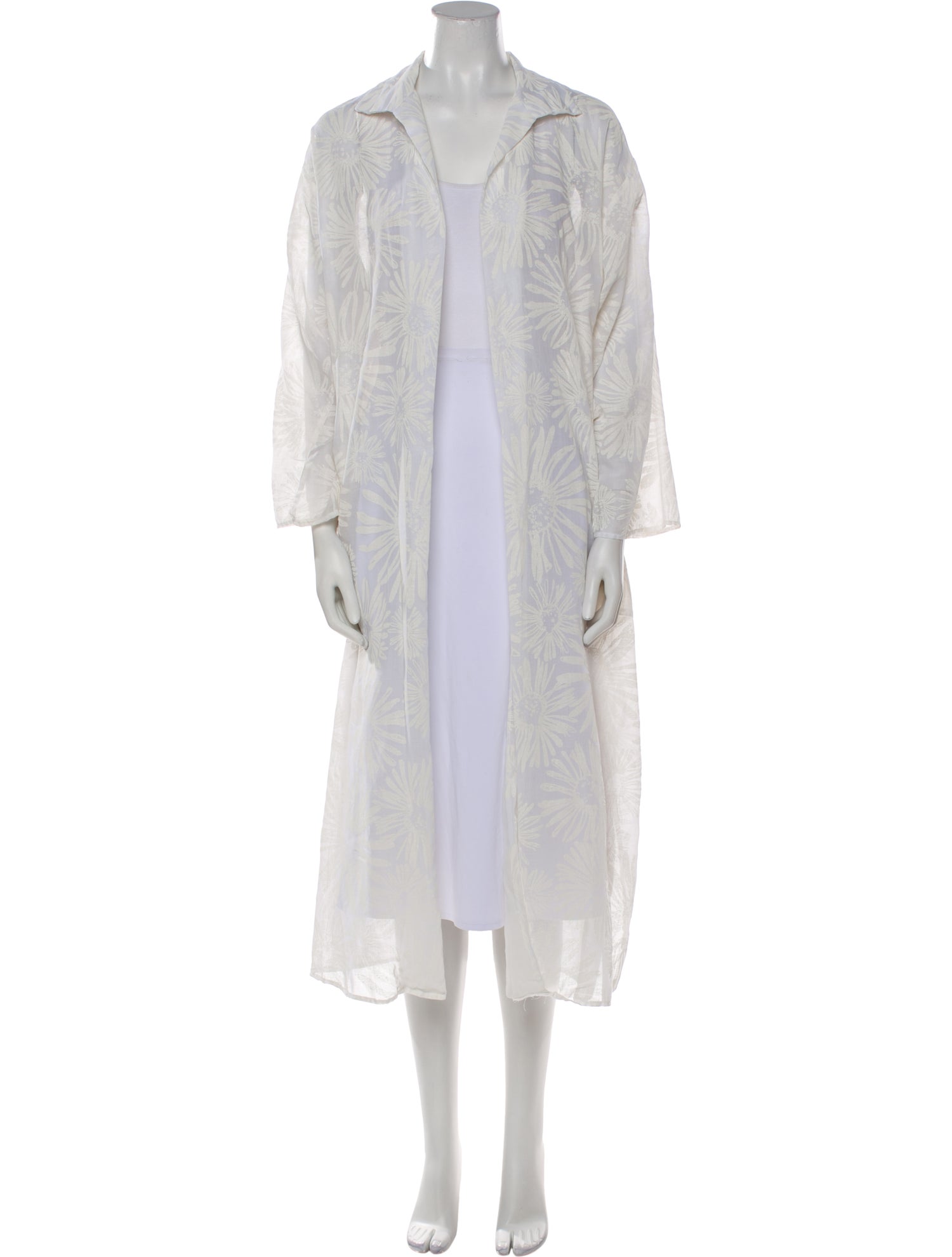 Neiman Marcus Vintage Floral Print Robe