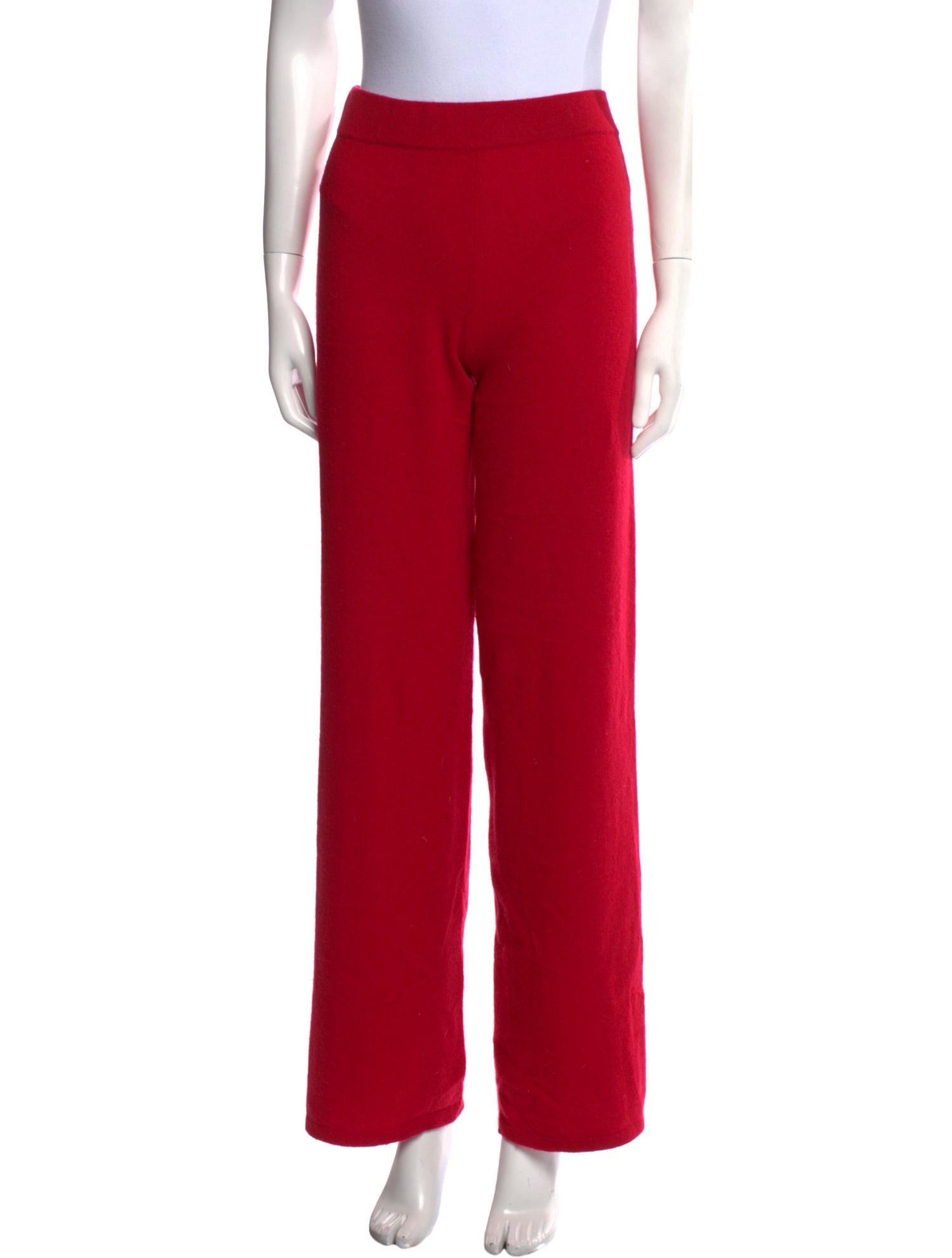 Neiman Marcus Cashmere Wide Leg Pants