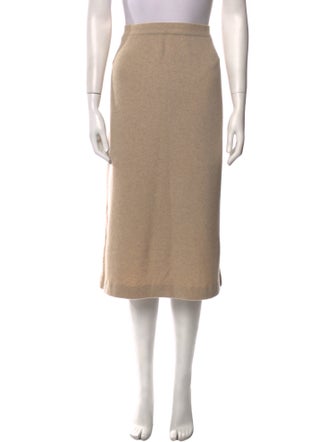 Neiman Marcus Cashmere Knee-Length Skirt